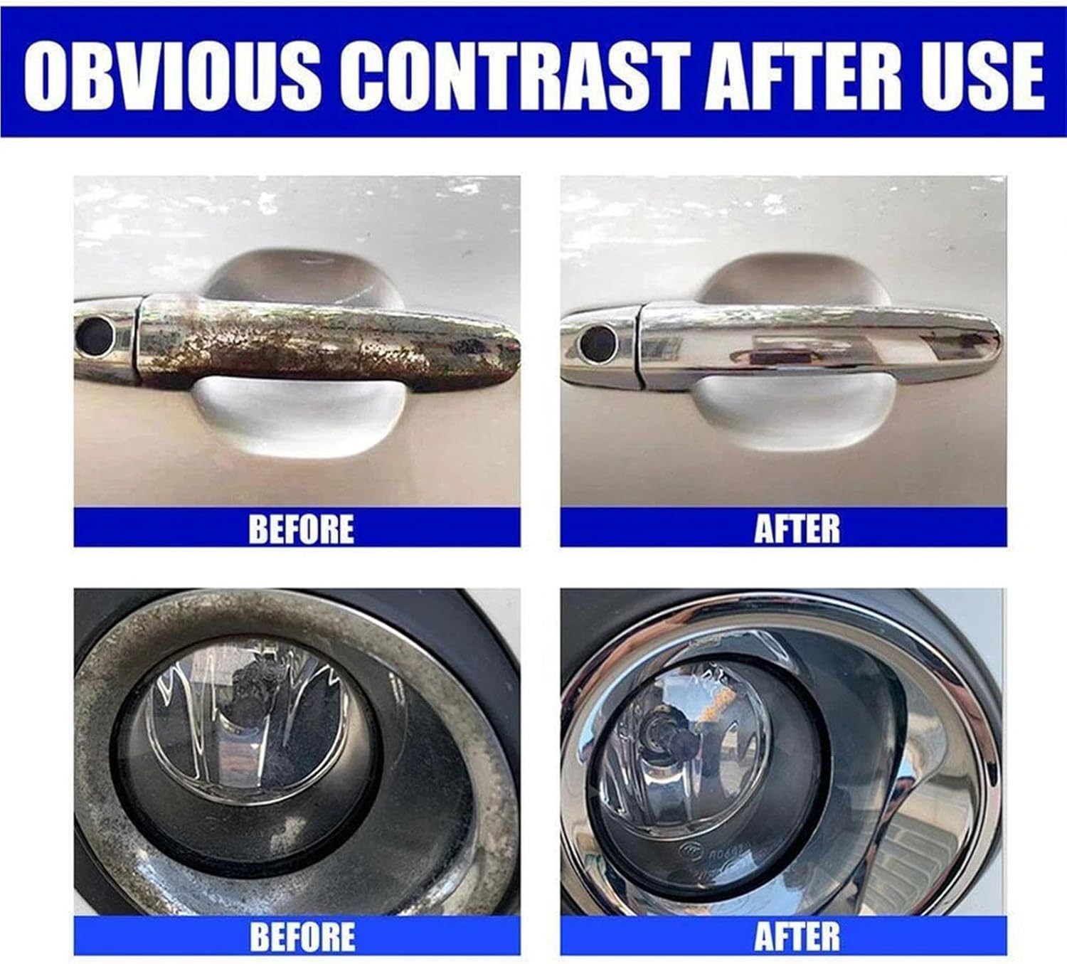 500ml Ultra-Strong Metal Revival Spray,Meigline Rust Remover,Highly Concentrated Steel Rust Remover,Anti-Rust Converter Spray Cleaner (2)