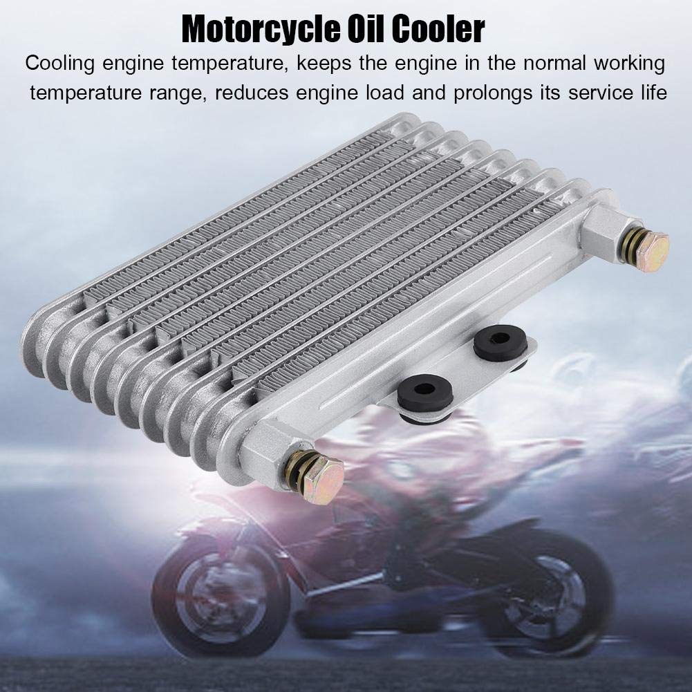 SUZUKI GSX1100EF オイルクーラー スズキ [M-250403-20] オイルクーラーキット (サイド廻し) ストレート #8 9-13R ブラック仕様