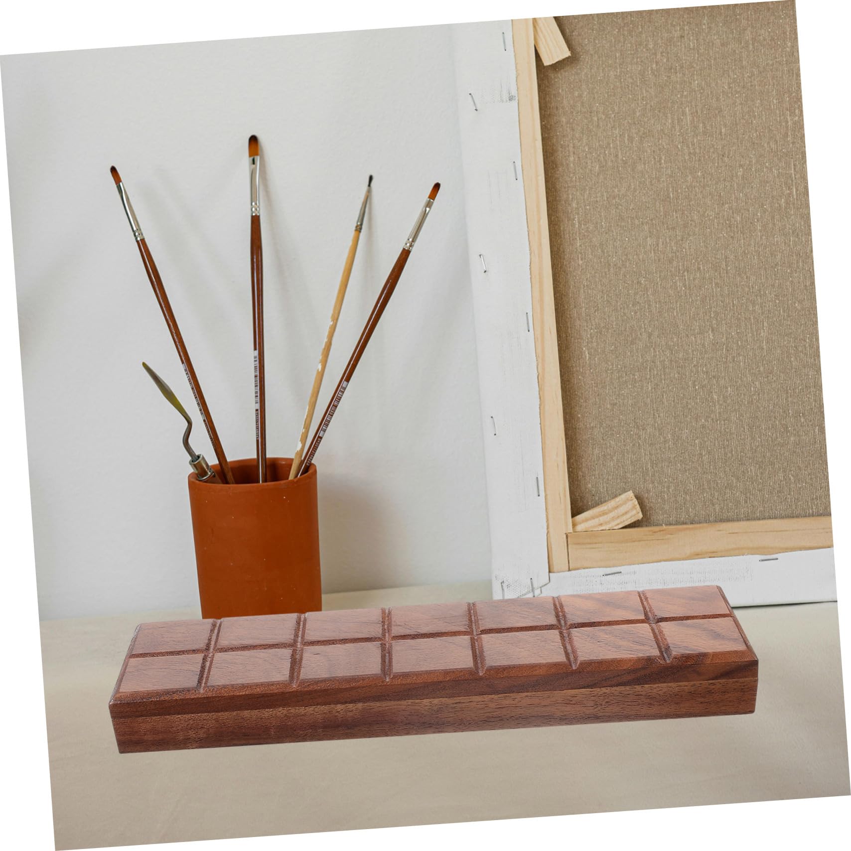 VILLCASE Boîte De 4 Boîtes De Peinture Aquarelle Vides avec Boîtes De Mélange De Pigments pour Une Peinture Facile