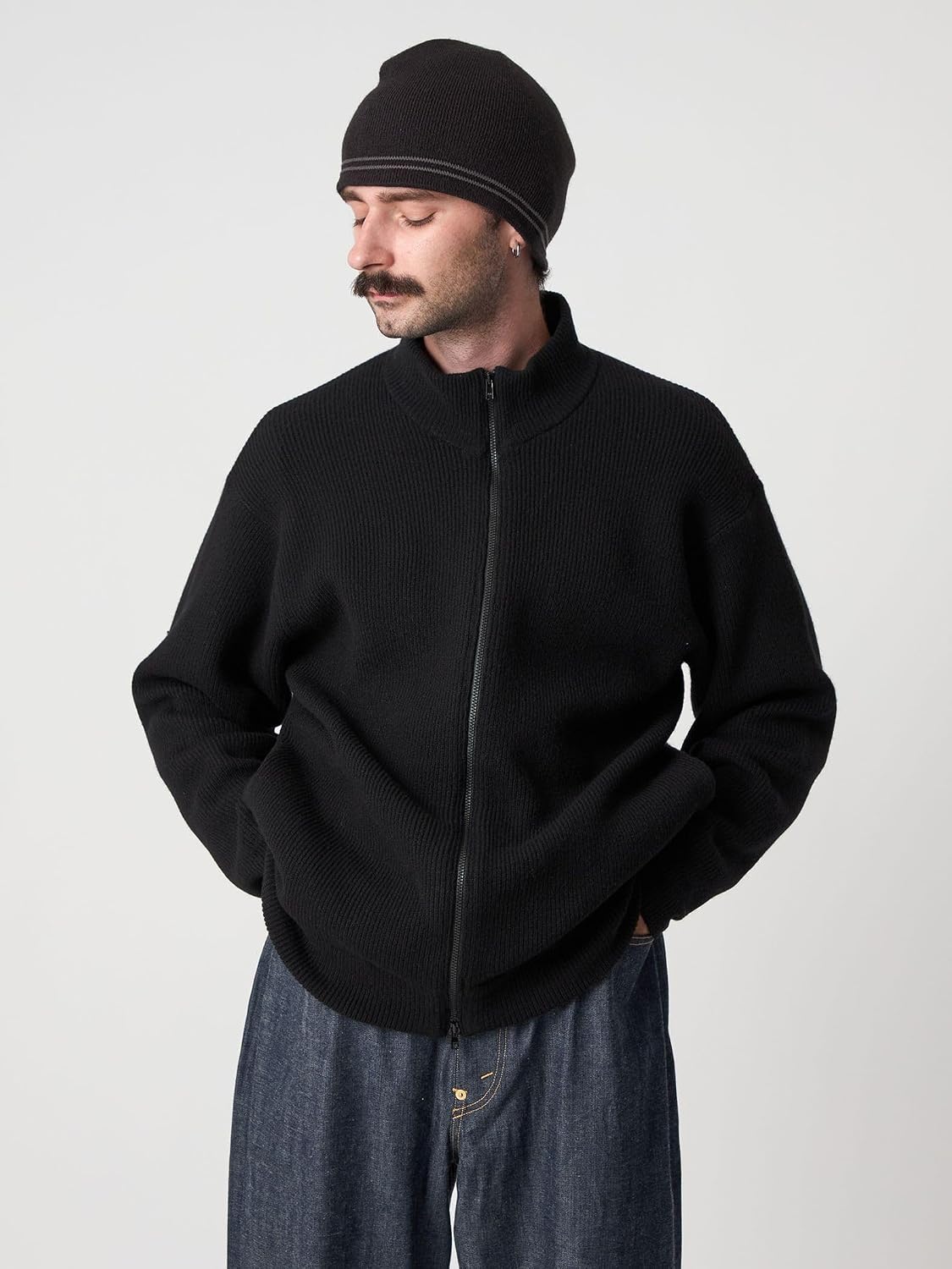 ユナイテッドアローズ] Steven Alan＞ エアーハミルトン ドライバーズ ニット 812810401 【avocados】
