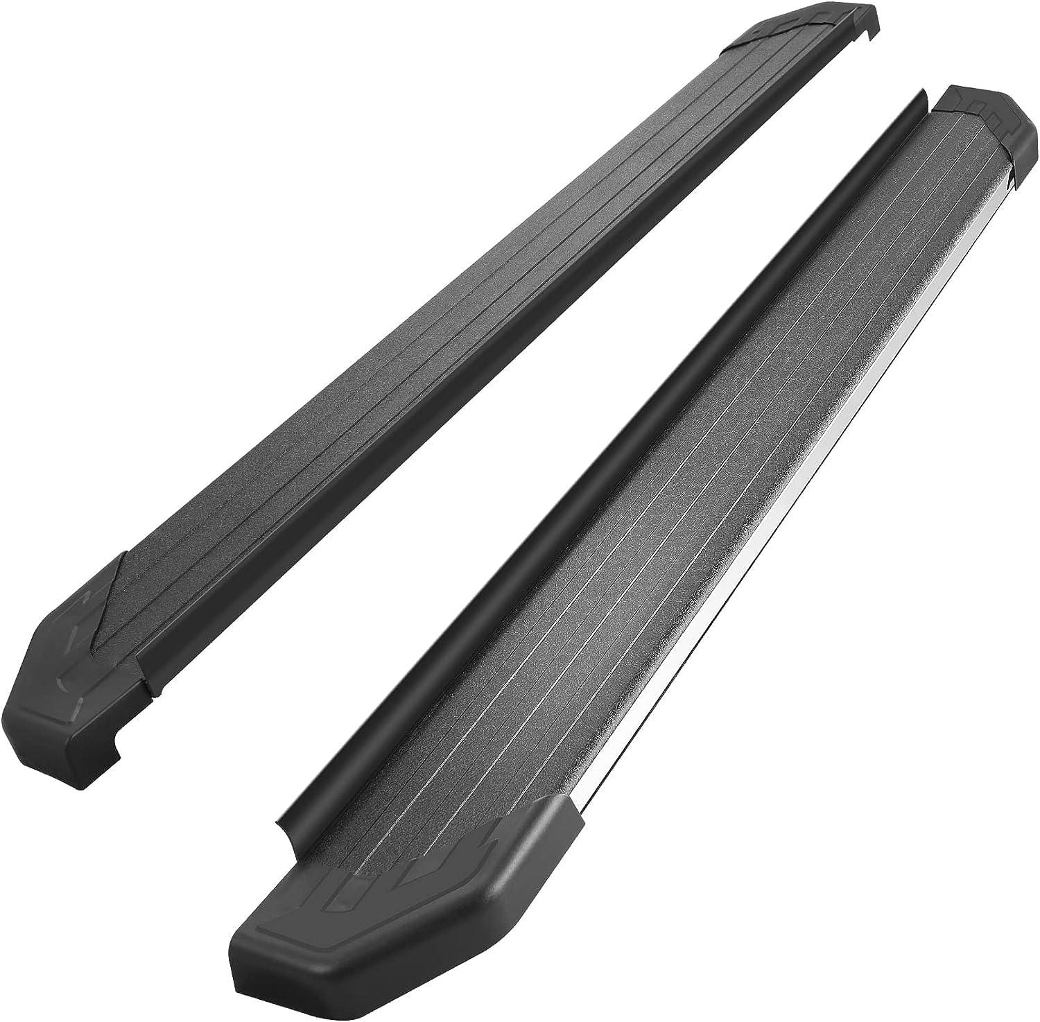 5.5Inches Running Boards Compatible with 2010-2024 Toyota 4Runner(Without Side Skirts) (Excl. 10-13 Sr5 & 10-24 Limited & 20-22 Nightshade Edition & 22-24 TRD Sport). Made with Aluminum.
