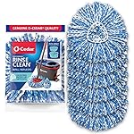 O-Cedar RinseClean Spin Mop Microfiber Refill, 1 CT (Pack of 6)