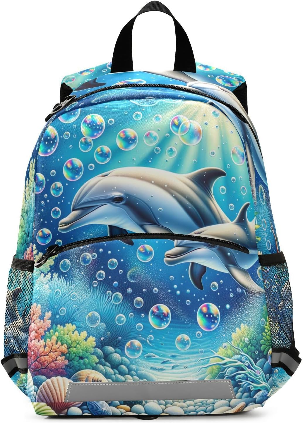 Zaino carino delfino bambino ragazzo con guinzaglio Zaini per bambini piccoli zaini asilo