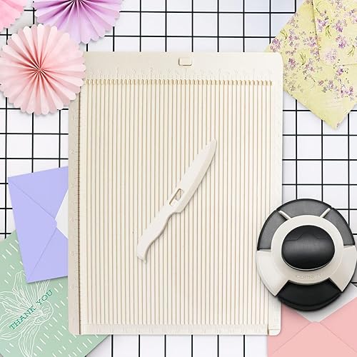 Miniatura 3 de Tablero de puntuación - Marcador para manualidades de papel, herramienta de puntuación, fabricante de sobres para manualidades en papel, tableros