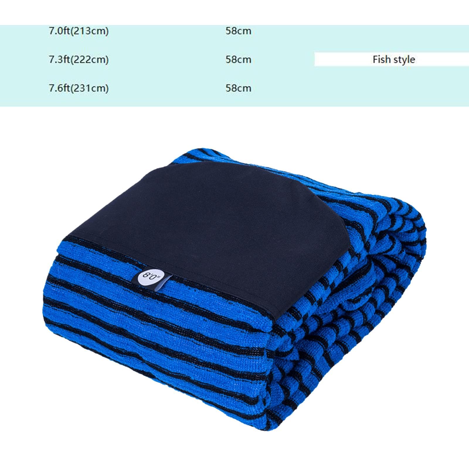 Housse de Planche de Surf Chaussette avec Doubles Doubles Coutures Renforcées pour Skateboard Stand Up Paddle Protection Légère en Polyester Adaptée à