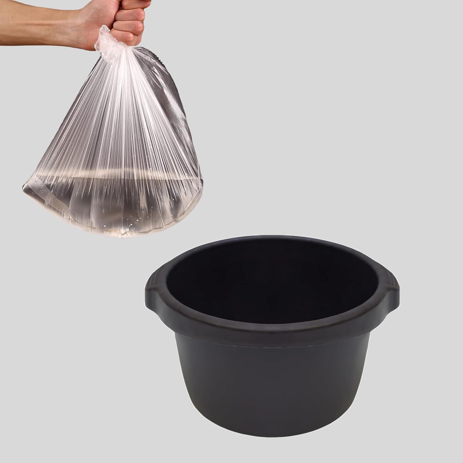 Pedicure Cart & Disposable Plastic Tub Bags Bundles