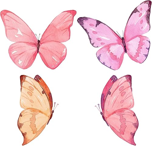 Miniatura 9 de Honoson 4 piezas grandes de cartón de bailarina de 24 x 32 pulgadas, carteles de fiesta de bailarina rosa, decoración para baby shower, boda,