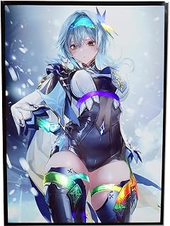 60ct (Genshin EULA) Holographic Standard Size Cards for MTG/TCG/PTCG Art Anime Printing Card Sleeves Protectors 66x91mm (B04）