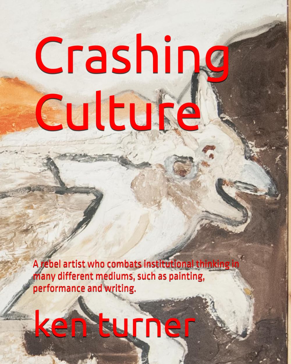 Crashing Culture peinture performance et écriture d'art contemporain