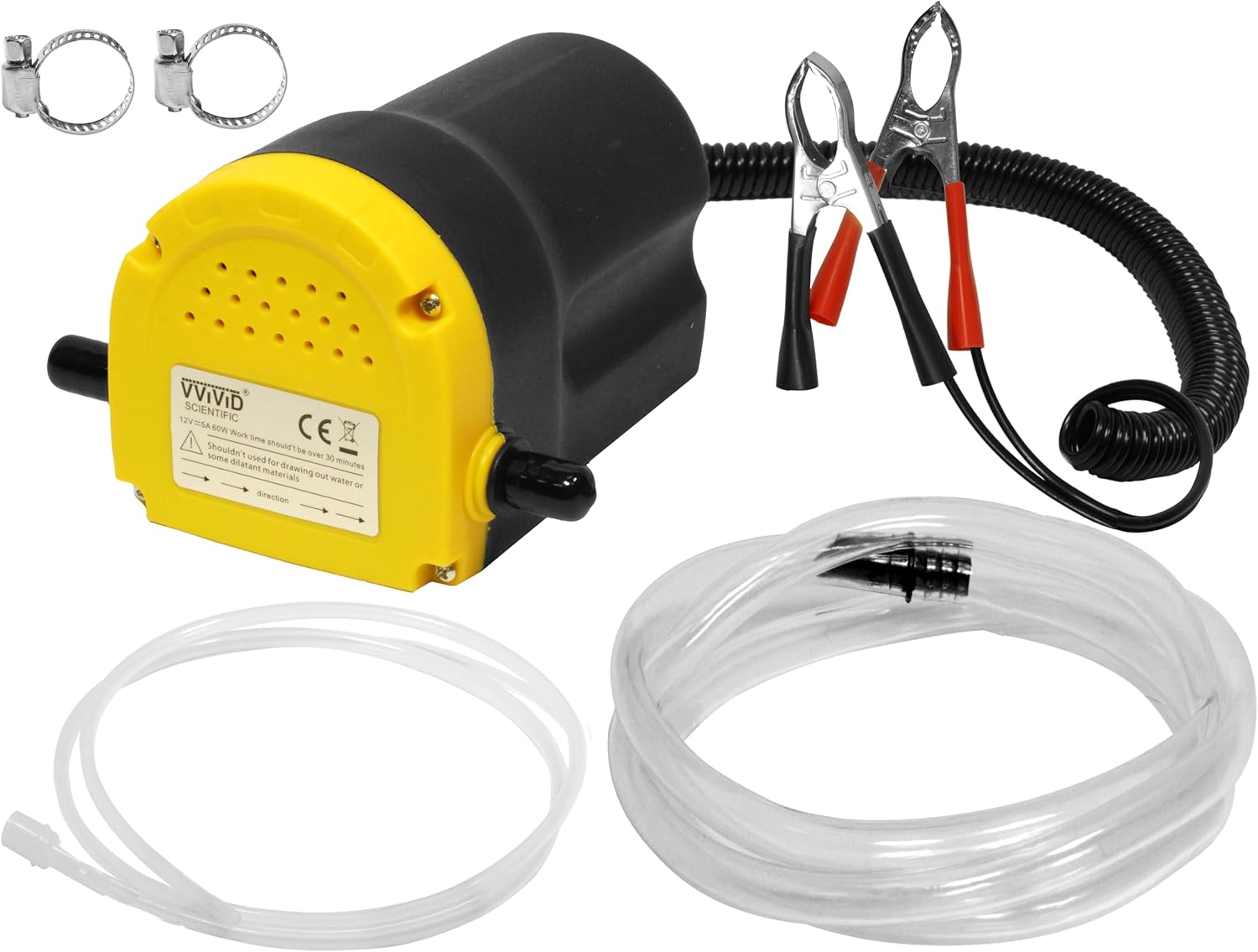 VViViD Oil Extractor Pump, Easy Oil Change or Scavenge from Car, Truck, Motorbike, Boat, RV, Lawnmower, etc.