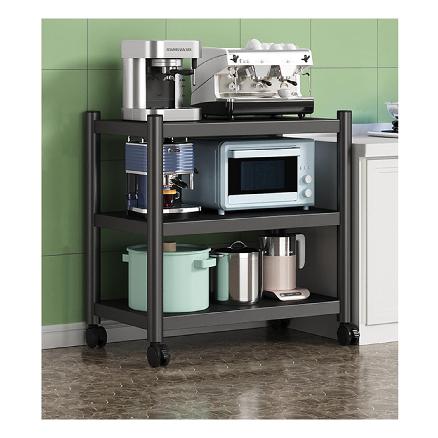 Amazon.co.jp: DR.TREE オーディオラック キャスター付き パワー