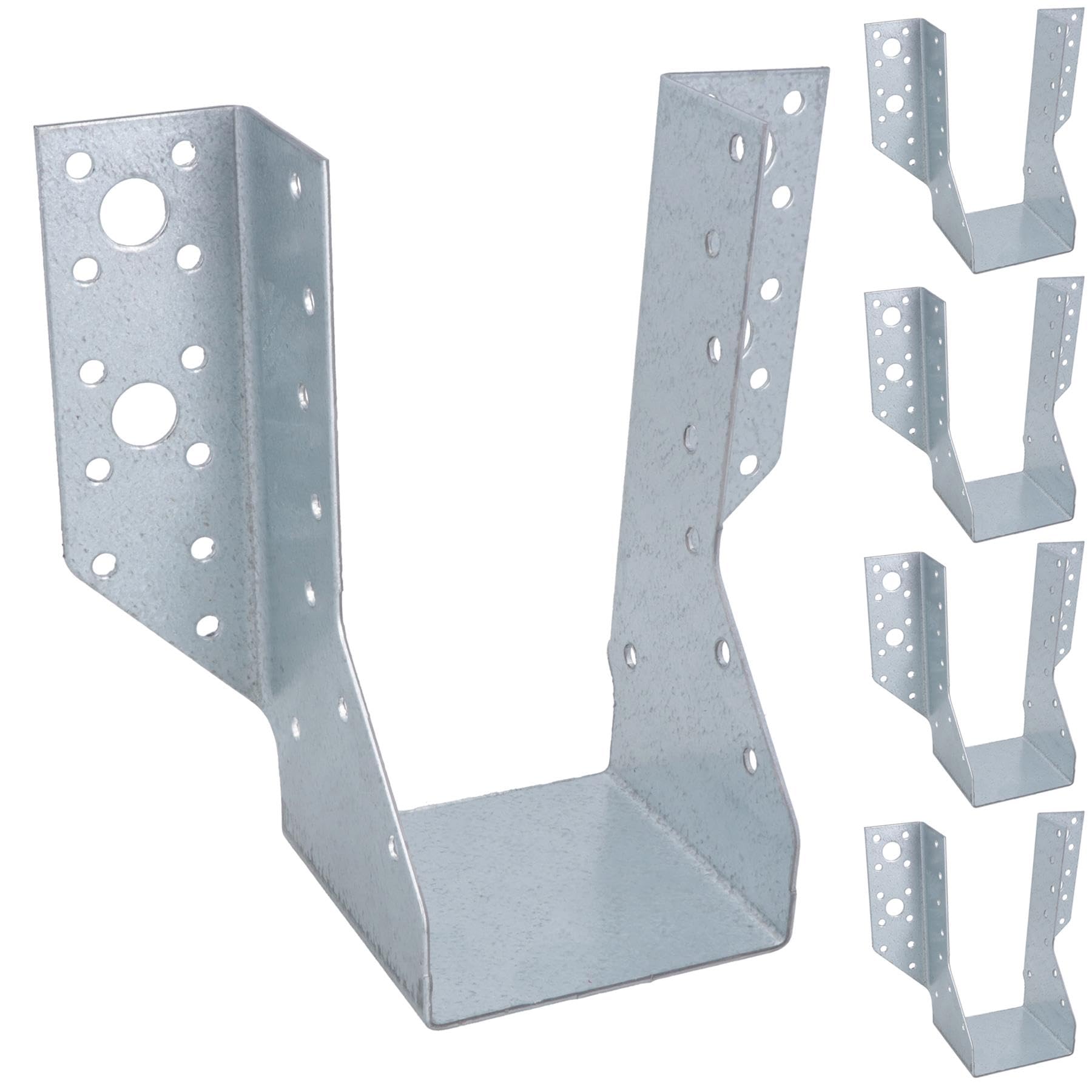 B&Q -  Multi Truss Hanger Joist Support Fixings 75mm (W) X 154mm (L) Galvanised 5Pc