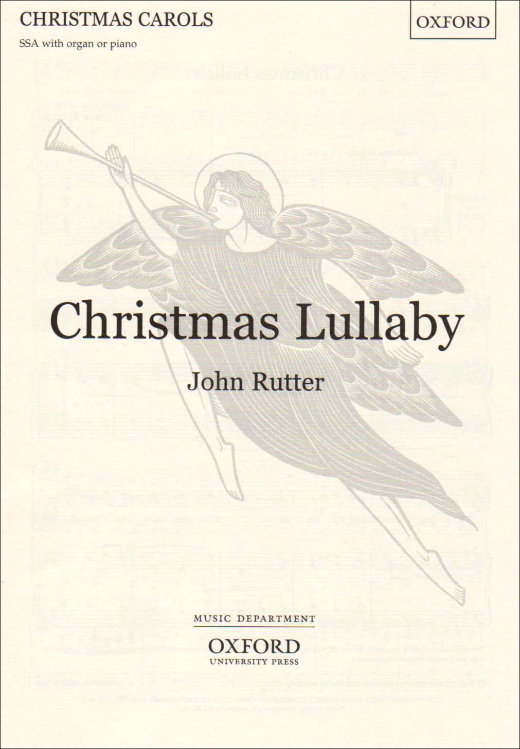Christmas Lullaby: SSA vocal score