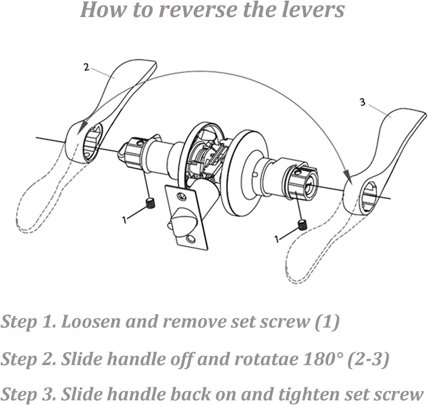 Black Friday - 70% OFF Gobrico 10 Pack Satin Nickel Keyless Wave Levers Handles, Passage Door Locksets Interior Hall Closet Door Handles Door Knobs One-Day Sale: Up to 50% Off Gobrico 10 Pack Satin Nickel Keyless Wave Levers Handles, Passage Door Locksets Interior Hall Closet Door Handles Door Knobs