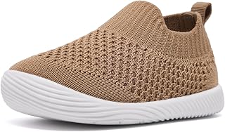 MORENDL Baby Toddler Walking Socks Non-Slip Breathable Unisex Casual Sneakers