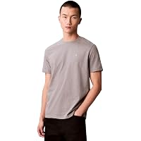 Calvin Klein Uomo T-Shirt Maniche Corte Classic Monogram Tee con Scollo Rotondo