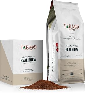 TARMO - REAL BREW | Low Acid 100% ARABICA Ground Coffee | Specialty Vietnamese Coffee | Single Origin Medium Roast | Coffee Ground 12 Oz Bag