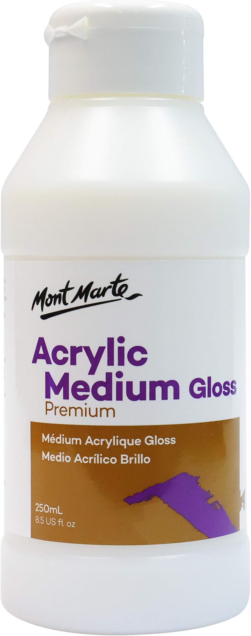 Premium Acrylic Medium Gloss 250ml (8.5oz)
