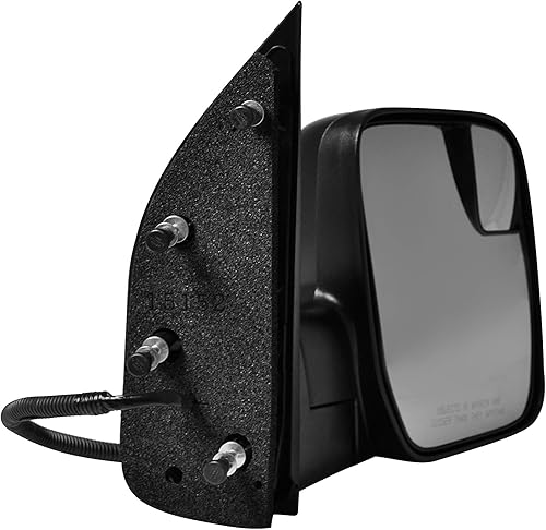 Miniatura 5 de Dependable Direct Espejo retrovisor lateral texturizado para el lado del pasajero compatible con Ford E-150 E-250 E-350 E-450 Super Duty 2010-2014 -