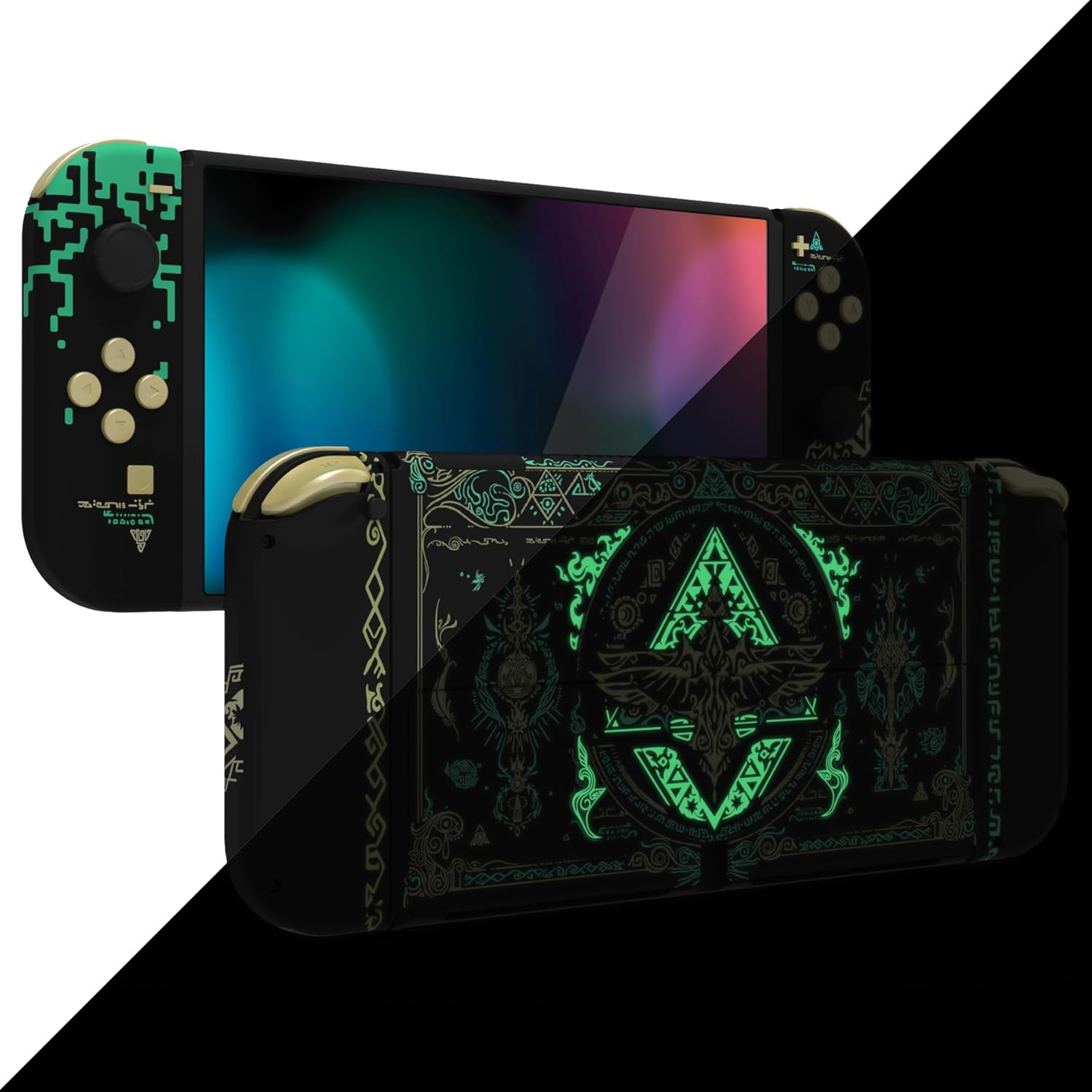 Amazon.com: eXtremeRate DIY Full Set Shell for Nintendo Switch OLED ...
