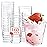 Eupako 160 Pack 5 OZ Plastic Mini Dessert Cups - Clear Small Parfait Cups, Square Appetizer Cups for Fruit, Pudding, Mousse, Ice Cream, Party, Wedding, Valentine\'s Day