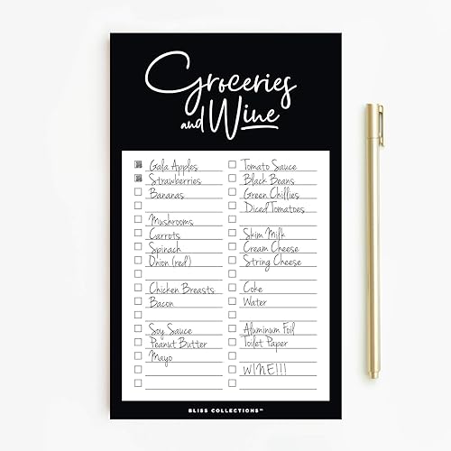 Miniatura 10 de Bliss Collections Bloc de tareas pendientes, jardín de sombra, semanal y diario magnético para organizar y rastrear listas, citas, ideas