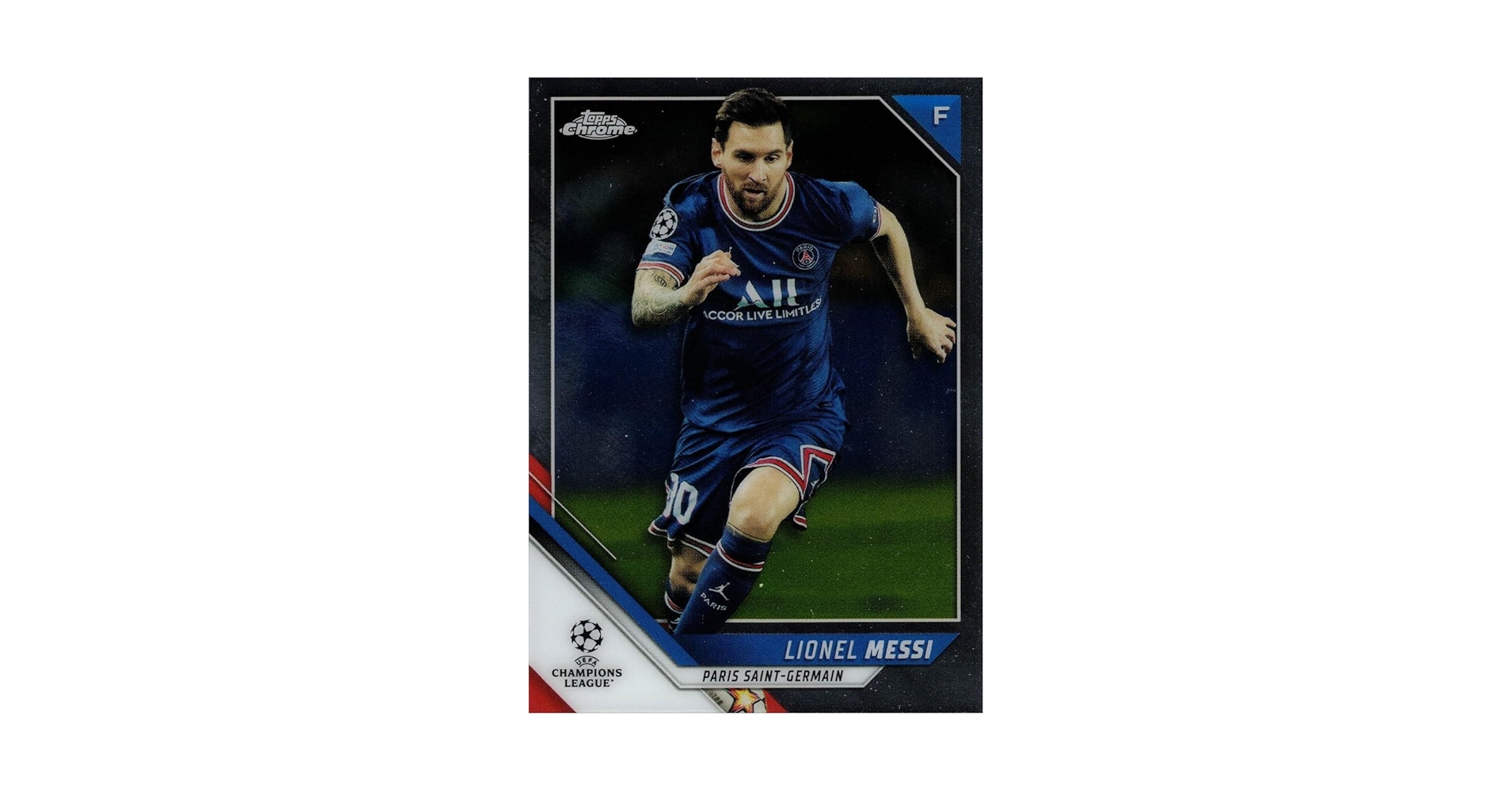 Amazon.com: 2021-22 Topps Chrome UCL #100 Lionel Messi