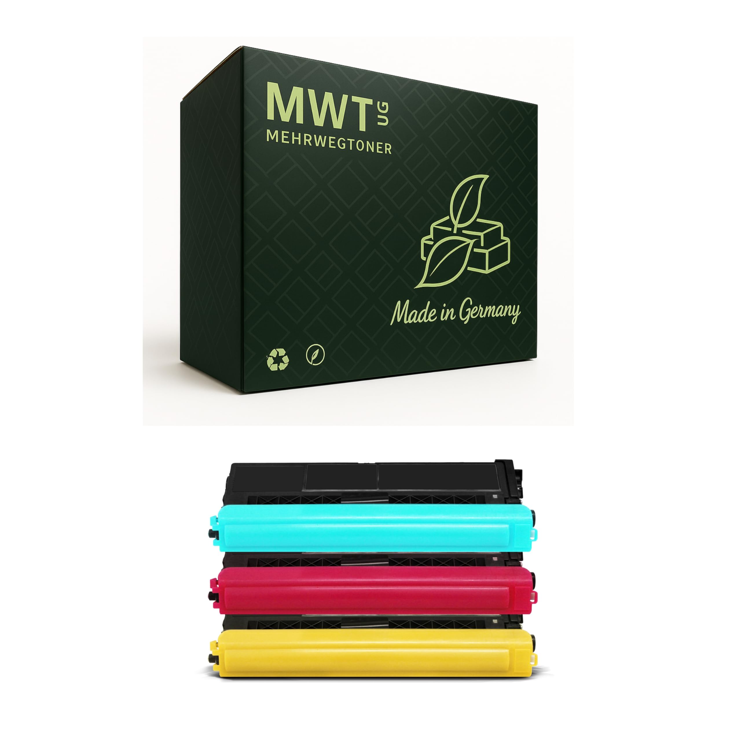 Mehrwegtoner 3 cartuchos de tóner compatibles con Brother MFC-L8690 MFC-L8900, sustituye a TN-423 TN423 Color