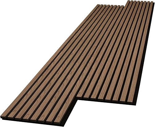 Miniatura 4 de American Pro Decor Panel acústico de 12.5 pulgadas de ancho x 94.5 pulgadas de largo x 0.82 pulgadas de grosor, longitud completa, paquete de 2,