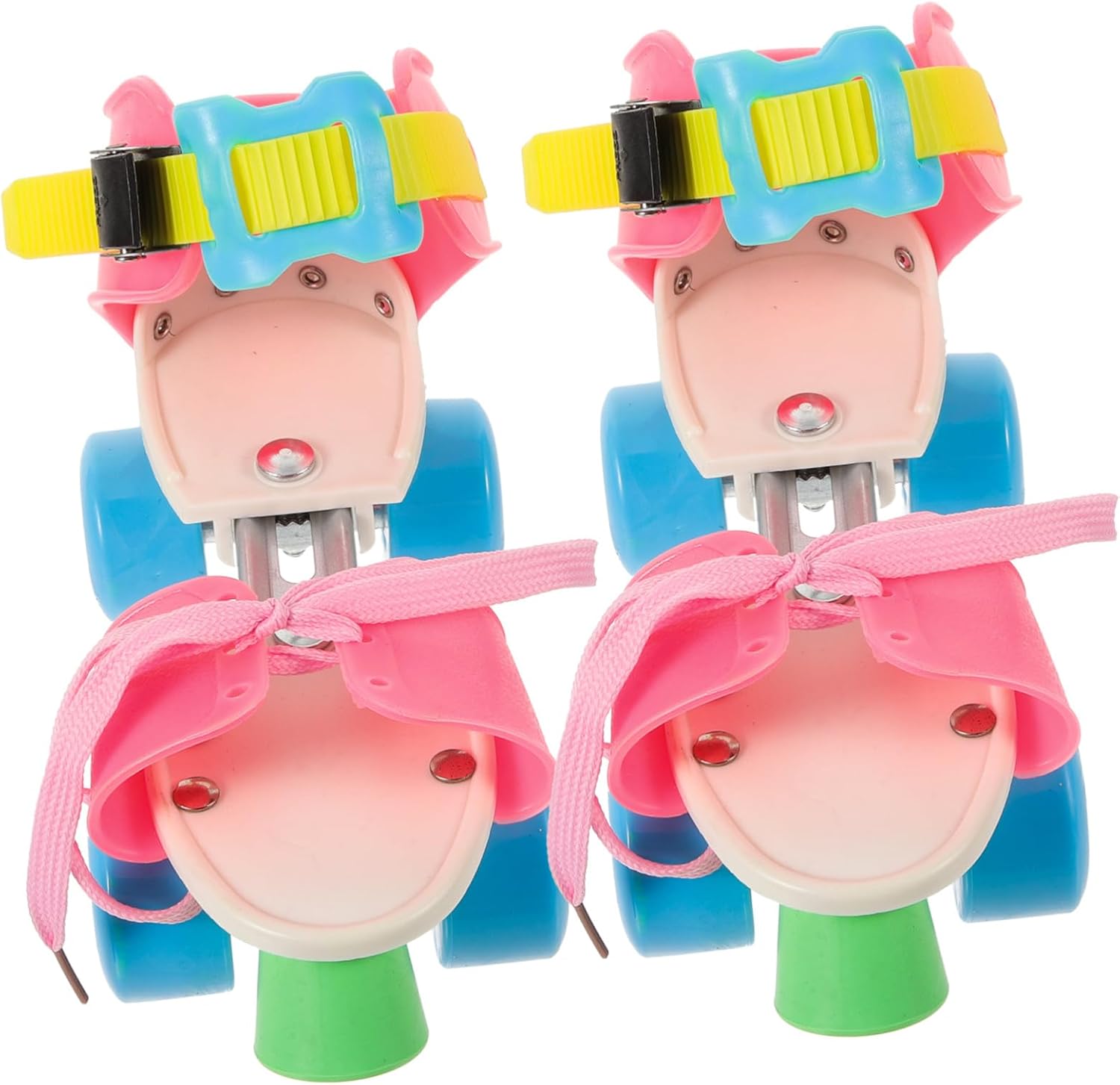 1pair Roller Skates for Boys and Girls Beginner Skating Shoes Four-Wheel Design for Indoor and Outdoor Fun for Young Skaters