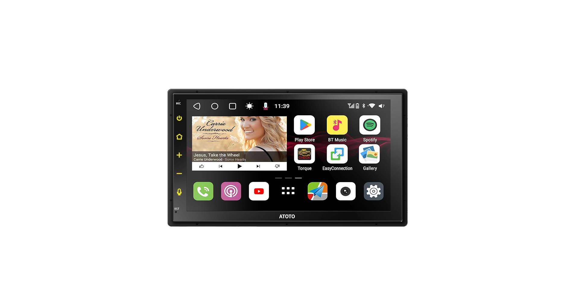 ATOTO S8MS 2DIN 内蔵4GLTE 8-Core 4G+ Amazon.com: ATOTO S8 4+32G 8-core 9 inch Android Double Din