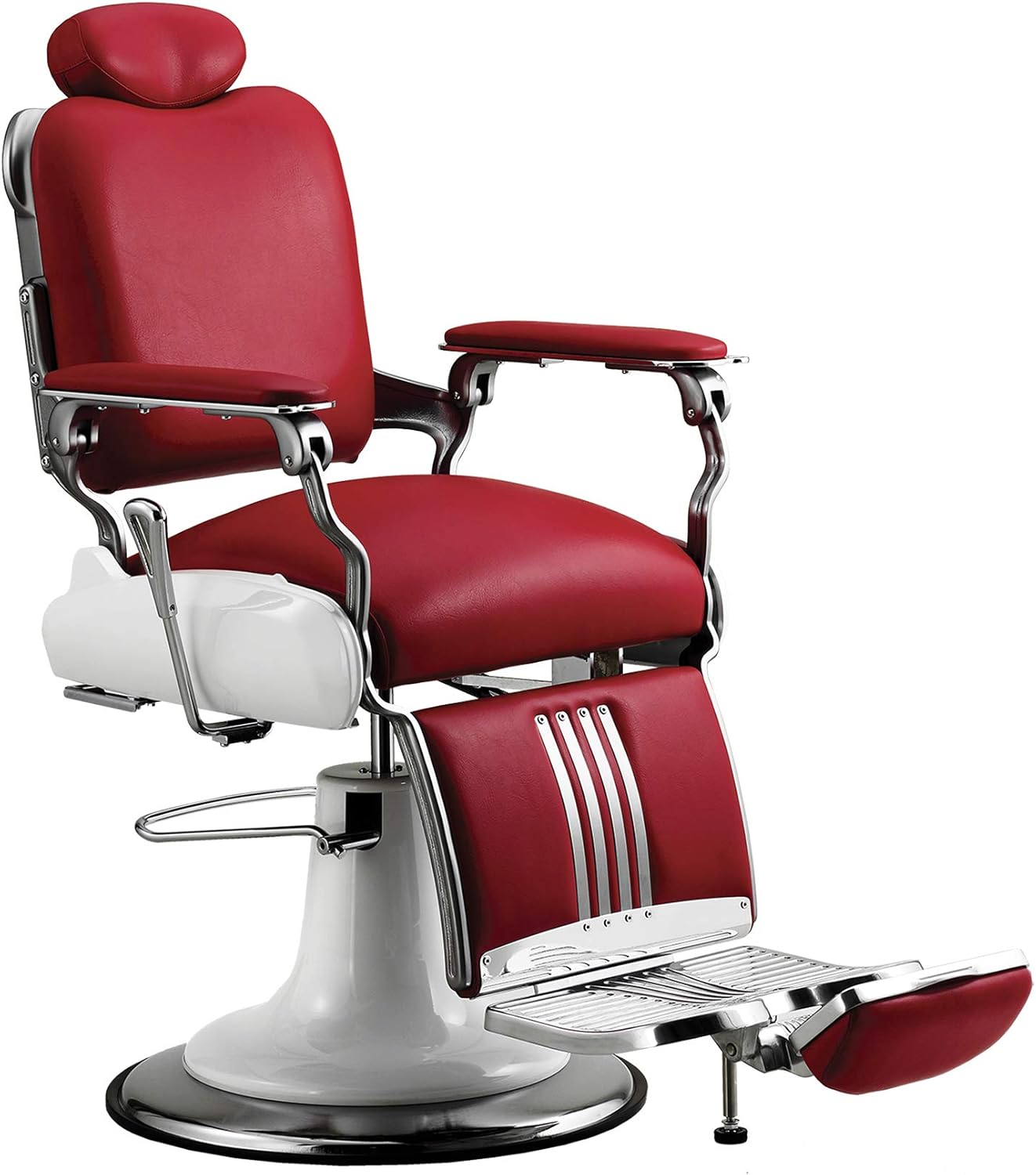 Sillón de barbero Legacy, sólido, cómodo y versátil. Estructura de