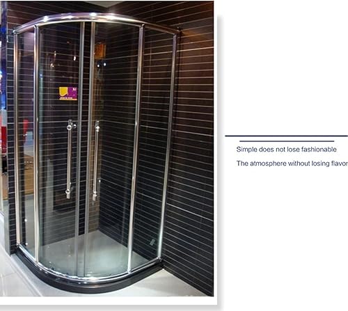 Miniatura 3 de Tirador de puerta de cristal para ducha con distancia ajustable de los agujeros, pomos de repuesto para puertas interiores y exteriores (tamaño