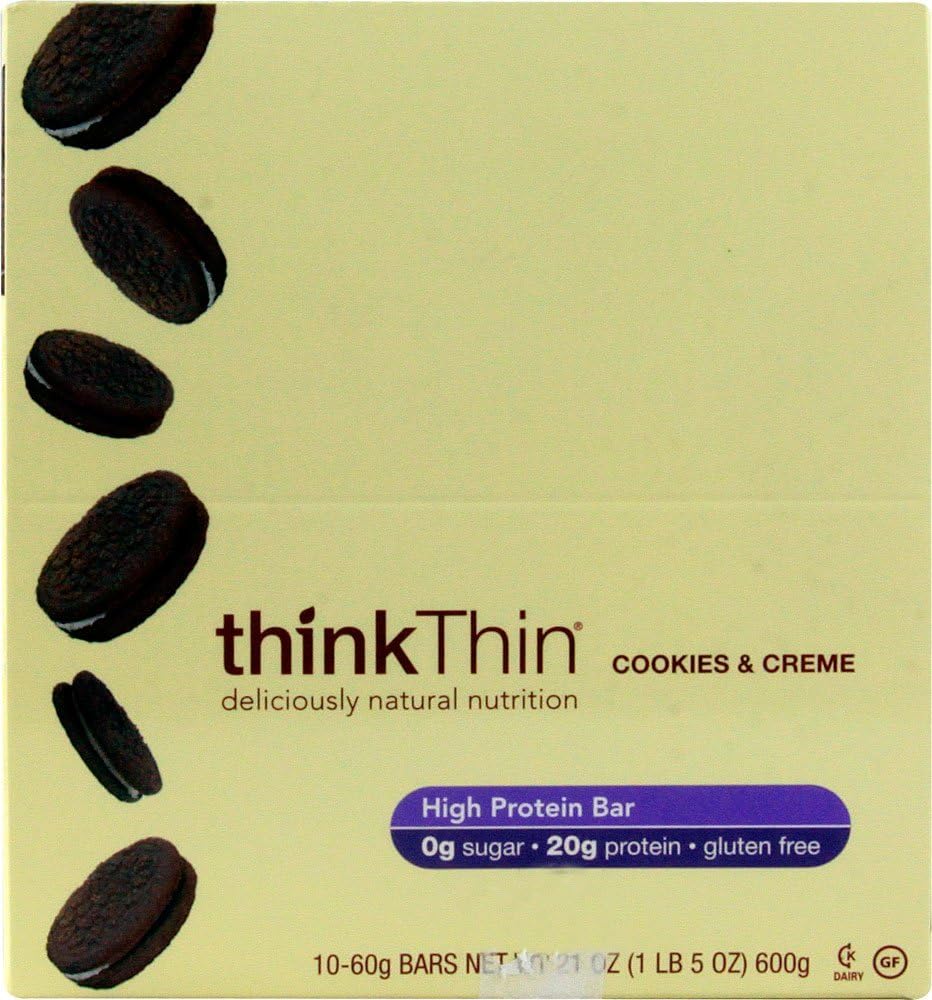 Think Thin Bar Cookies & Creme 10 bars