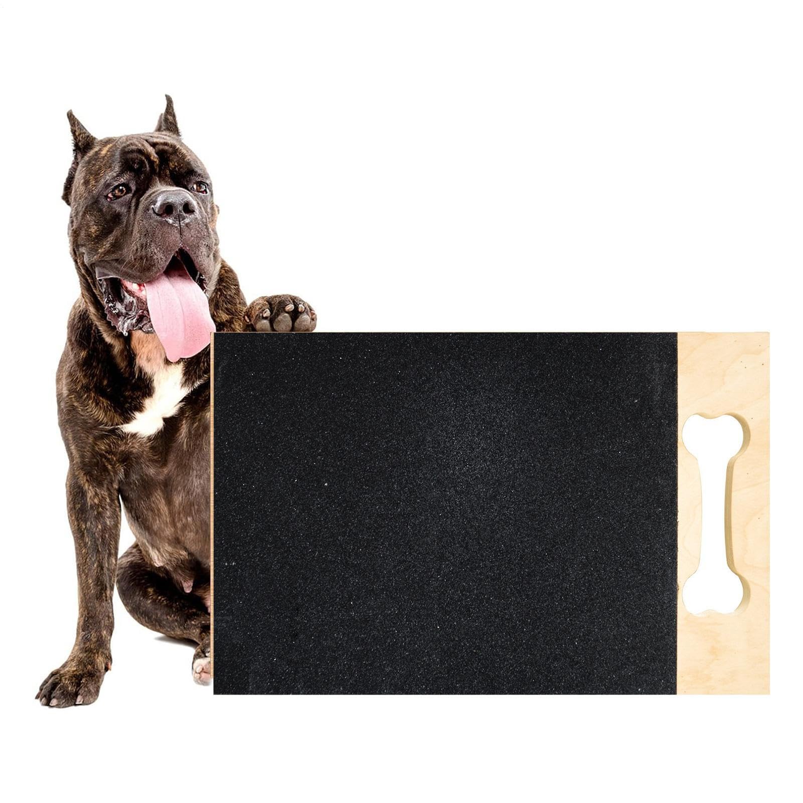 Scratteur d'ongles de chien intérieur avec papier de verre pour le soin de la patte