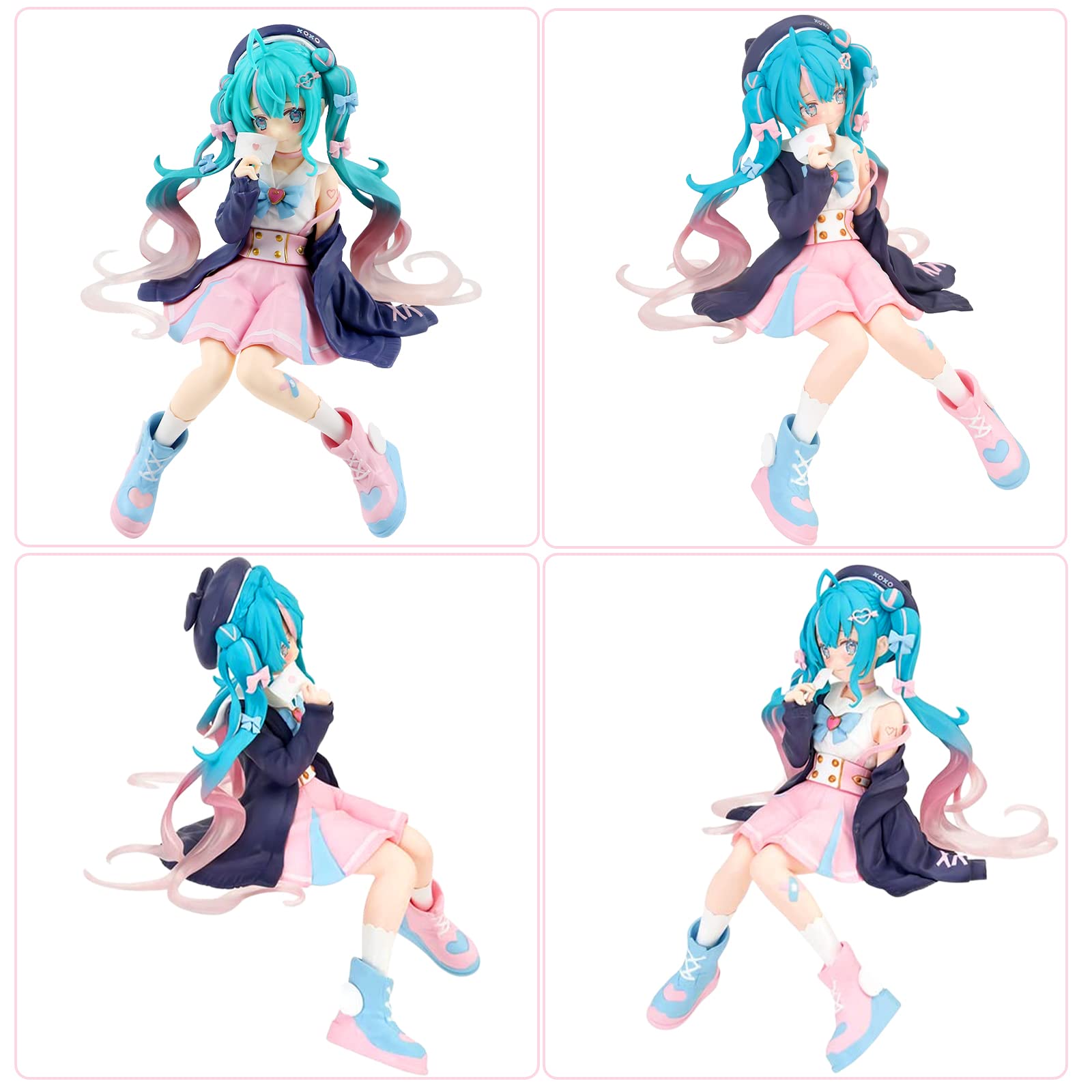 Süße Anime Miku Figur – 14cm PVC Statue Zum Sammeln & Dekorieren