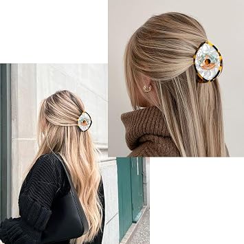 Devil's Eye Claw Clip ノンスリップ スモールヘアクリップ 女性用 ラッキークローヘアクリップ 太くて細いヘアステッチ カラーヘアアクセサリー 女性と女の子向け