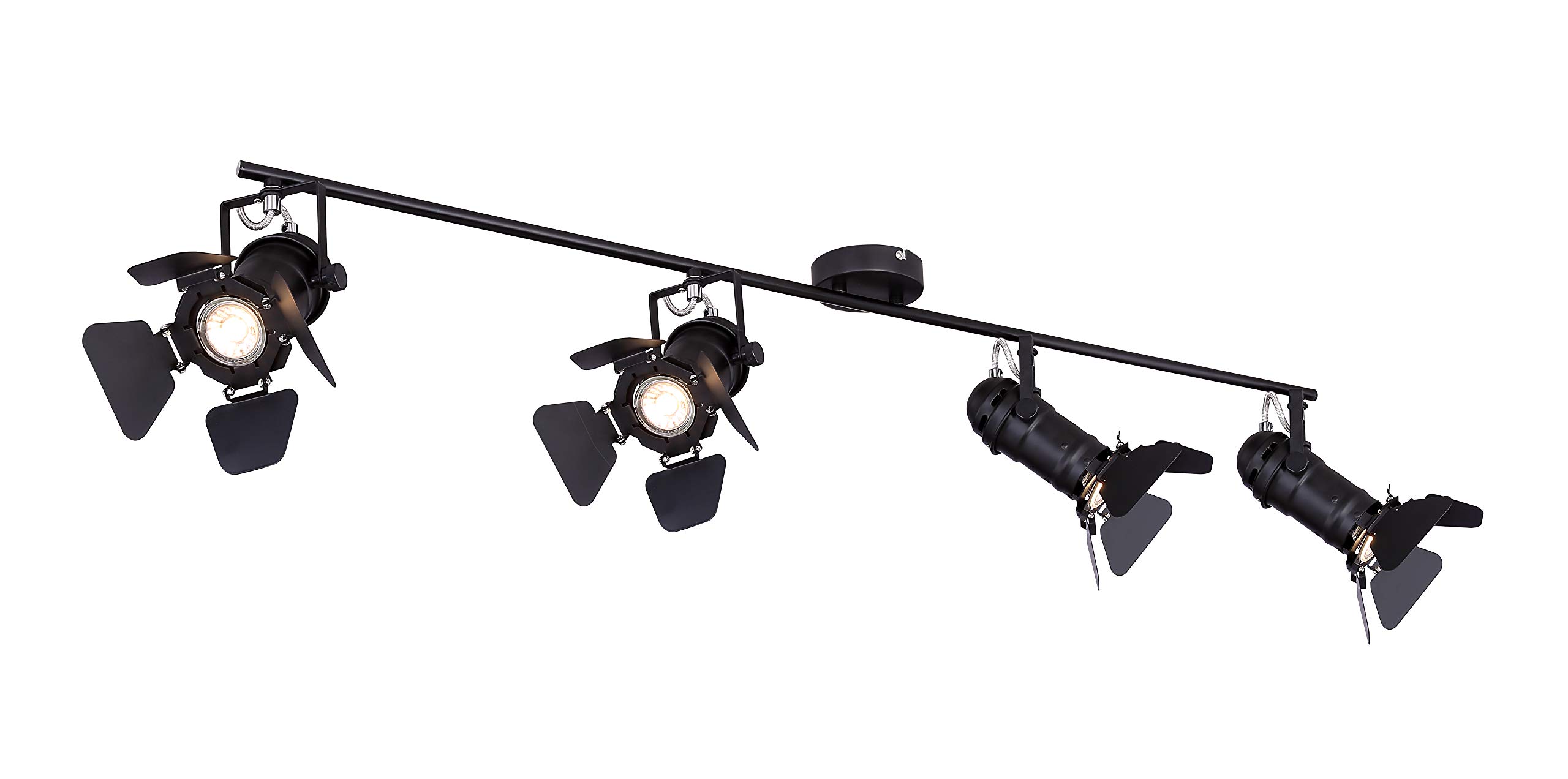 Globo Reflektor, metal, 50 W, czarny
