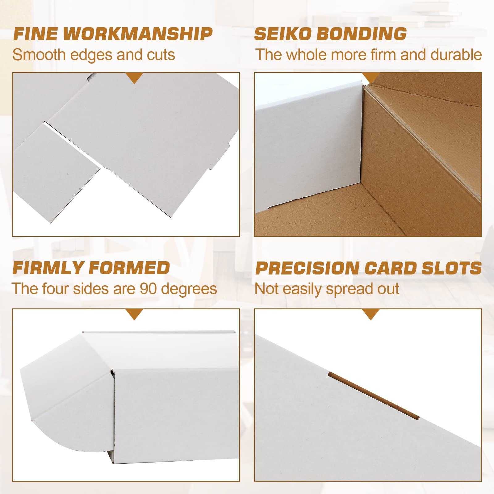 Shipping Boxes 12x9x3, HERKKA 20 PACK White Corrugated Cardboard Mailer White Gift Box, Medium Mailing Boxes for Small Business Packaging Supplies