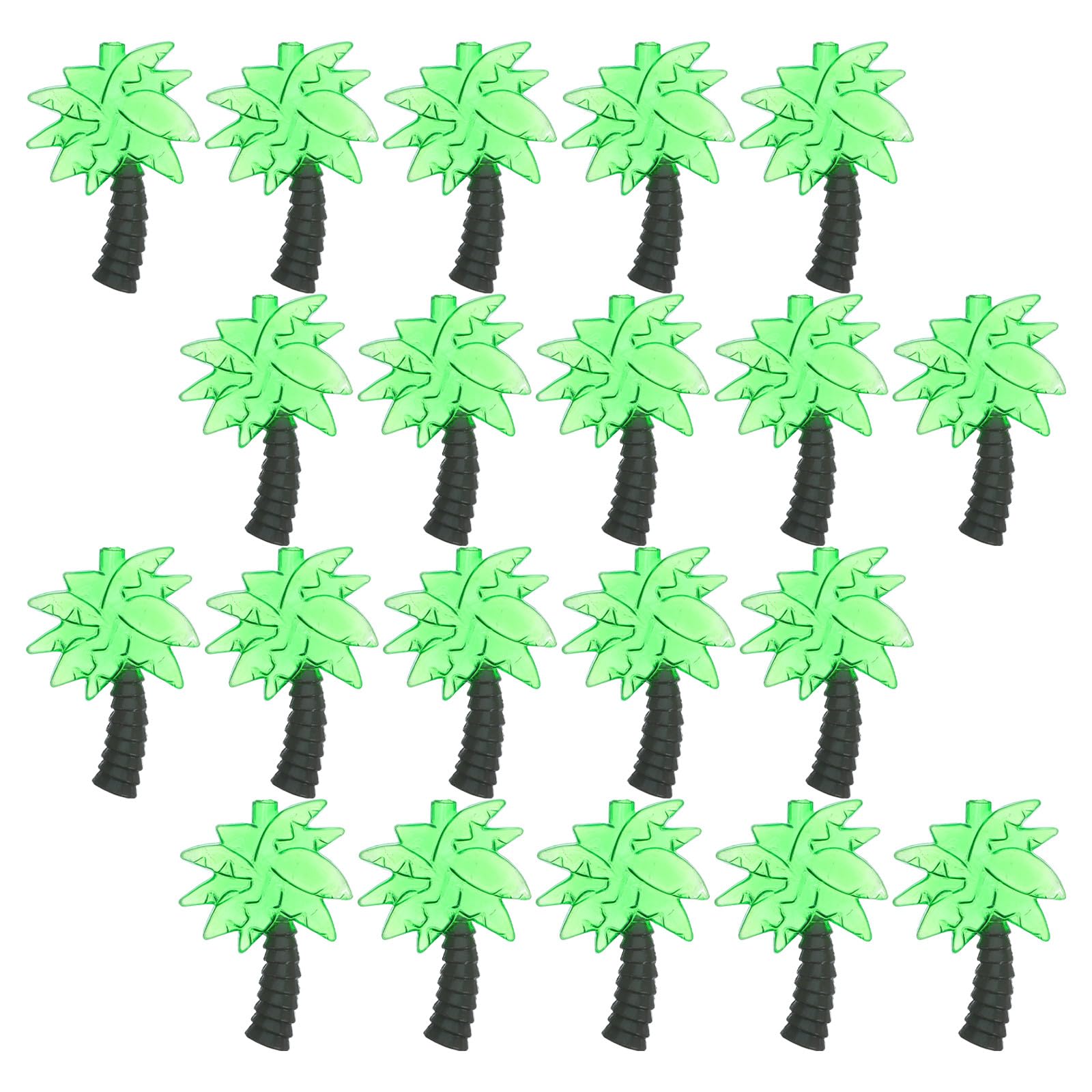 Palmeras para luces LED de 5mm: pack de 30 unidades decorativas de plástico 8