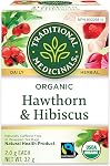 Traditional Medicinals - Thé aux herbes biologique à la menthe verte (Paquet de 1) - Rafraîchissant et mentholé - 16 sachets de thé au total
