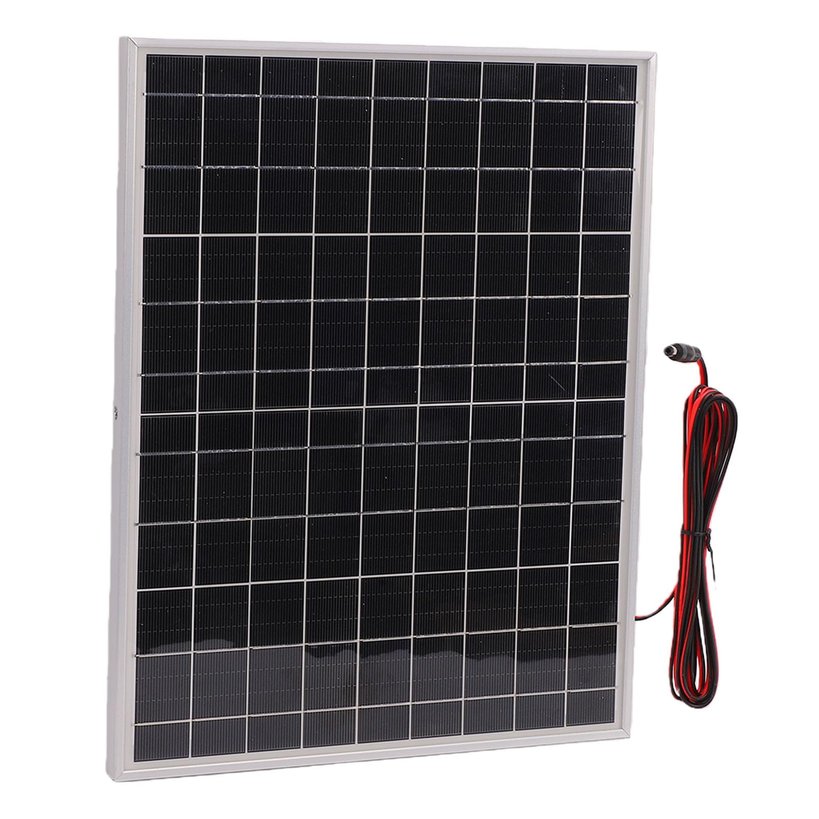 Cocoarm Kit Pannello Solare Modulo Flessibile Flessibile in Silicio Monocristallino 100W Efficienza 25% con Controller Doppia USB Tipo C per Barca Marina Rimorchio Fattoria Tetto