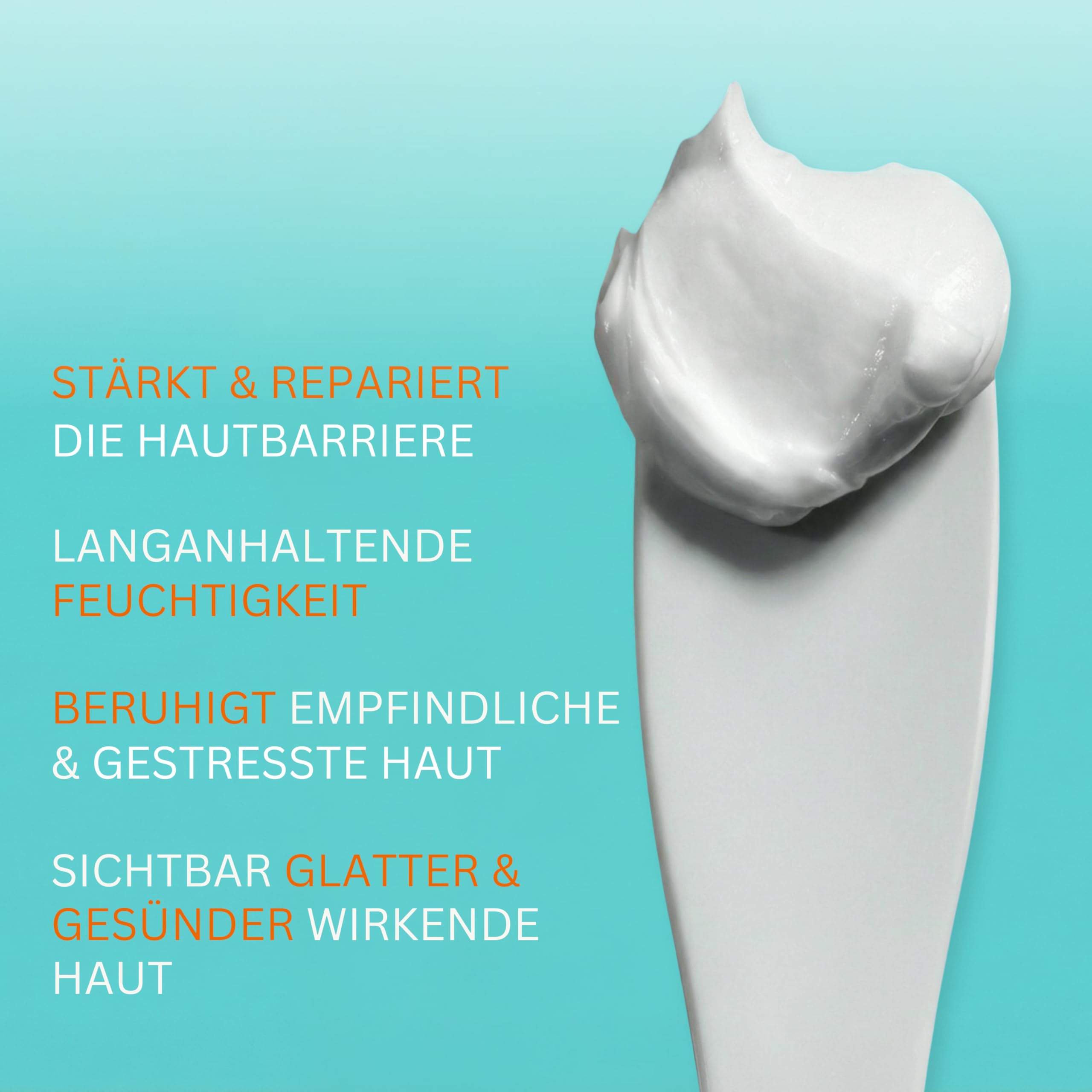 Skin Repair Feuchtigkeitscreme mit Aloe Vera, Hyaluron & Edelweiss - vegane Gesichtscreme für trockene Haut
