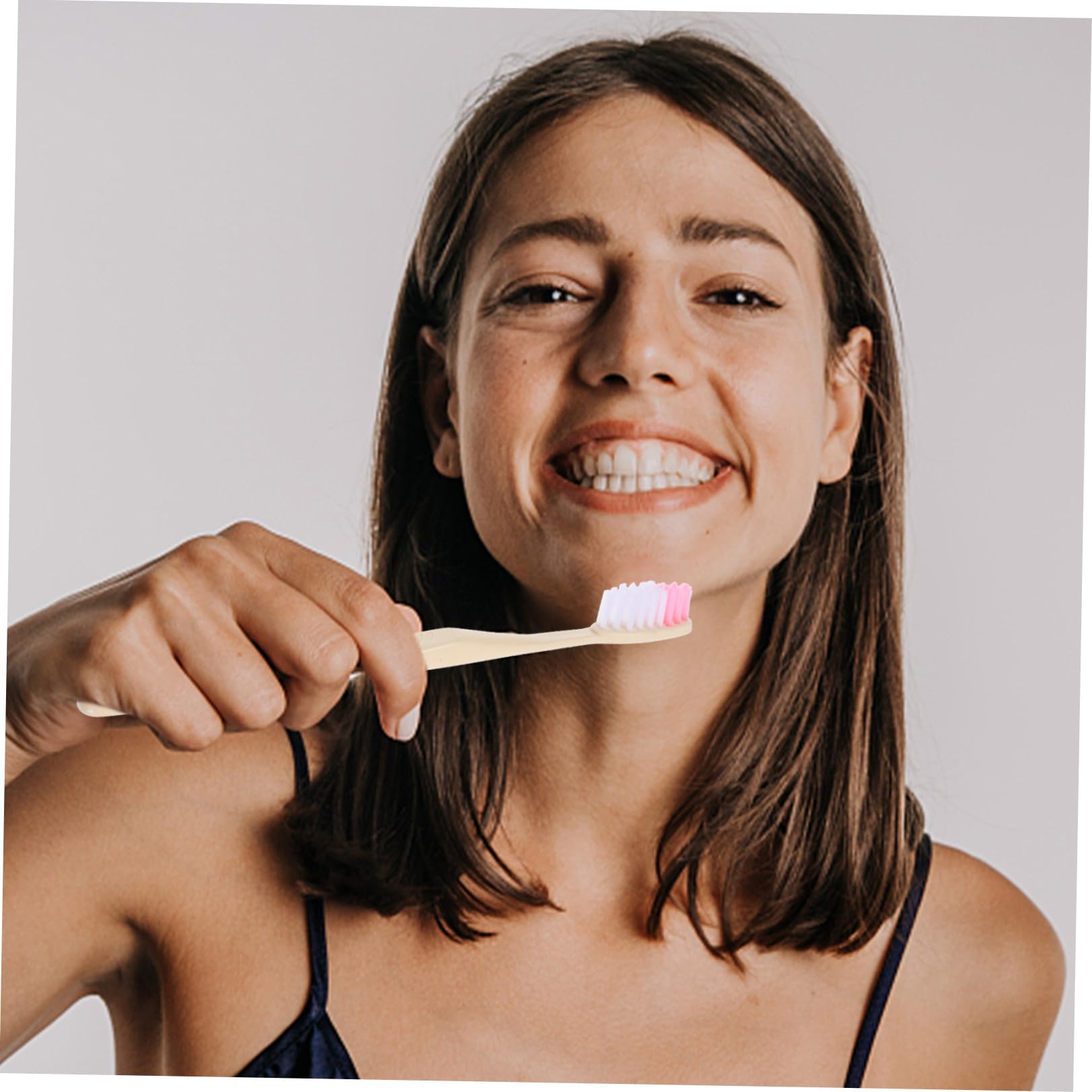 POPETPOP 100 Pezzi Spazzolini da Denti Usa e Getta con Dentifricio Confezionati Singolarmente Spazzolino Manuale da Viaggio Compatto Set Monouso Portatile per Igiene Orale in Campeggio