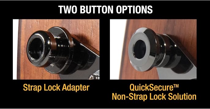 MusicNomad Acousti-Lok Strap Solution for 3 Screw Output Jacks (MN273)