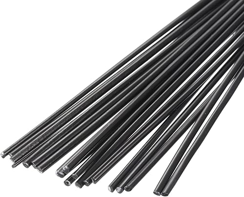 MECCANIXITY 20 varillas de soldadura de plástico de 8 pulgadas, tiras de soldadura PP, varillas de soldador para soldador de plástico, parachoques