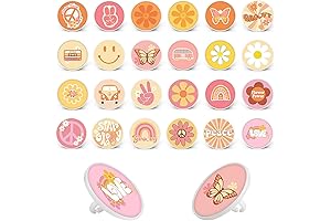 Smiley Face Cupcake Toppers: Add Groovy Vibes to Your Hippie Boho Celebration