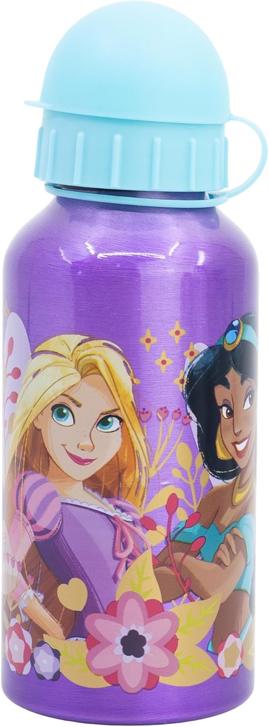 Stor Reusable Aluminium Bottle 400 ml | Princess Courageous Heart