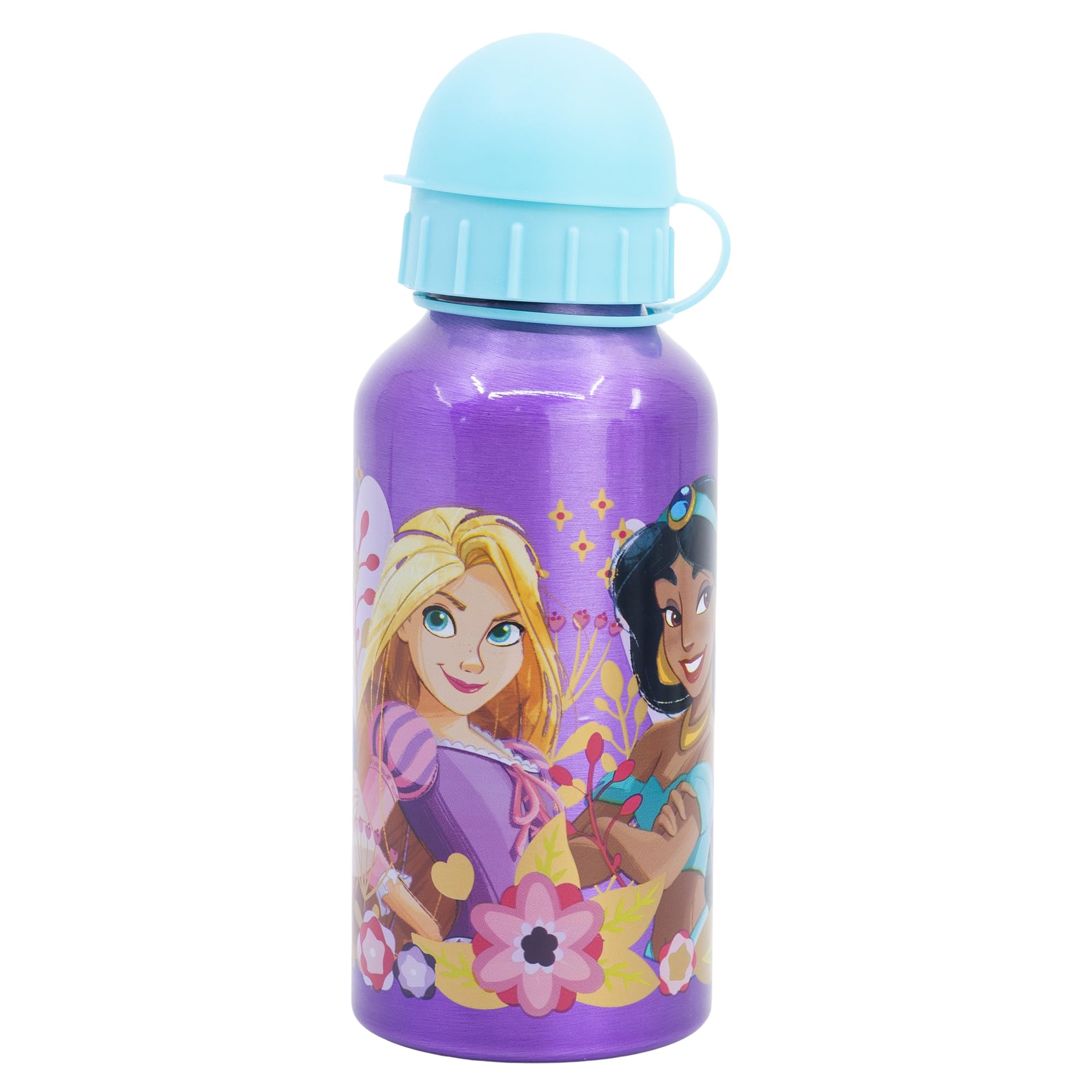 STOR Pokemon Aluminium Water Bottle for Kids 400ml - Reusable Children's Bottle with Safety Spout and Leak-Proof Cap - Lightweight and Durable