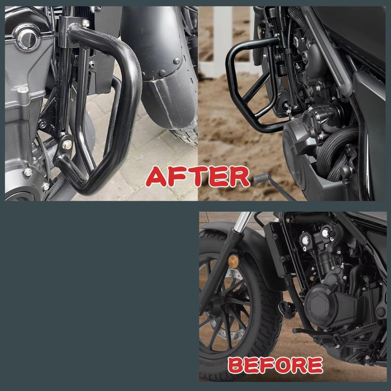 Paramotore Moto Paraurti Crash Bar Per Rebel Per CMX Per 500 2017-2026